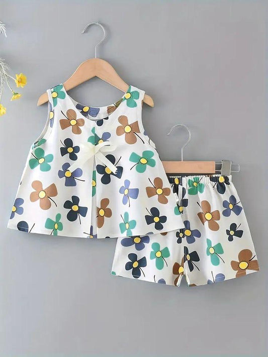 Floral two piece